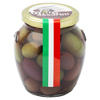 ОЛИВКИ МИКС С КОСТОЧКОЙ "CEZONI" 290 Г