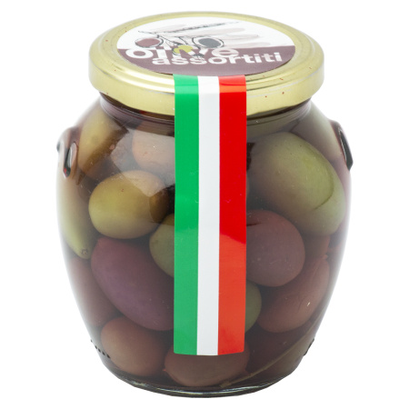 ОЛИВКИ МИКС С КОСТОЧКОЙ "CEZONI" 290 Г ОЛИВКИ МИКС С КОСТОЧКОЙ "CEZONI" 290 Г
