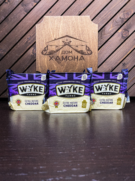 СЫР ЧЕДДЕР ЭКСТРА МЭЙЧУР 12 МЕС "WYKE FARMS" 200 Г