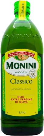 ОЛИВКОВОЕ МАСЛО MONINI CLASSICO EXTRA VIRGIN, 1 Л