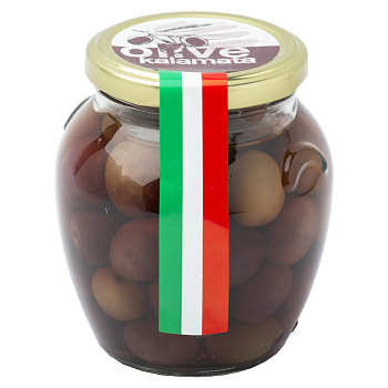 ОЛИВКИ КАЛАМАТА С КОСТОЧКОЙ "CEZONI" 290 Г