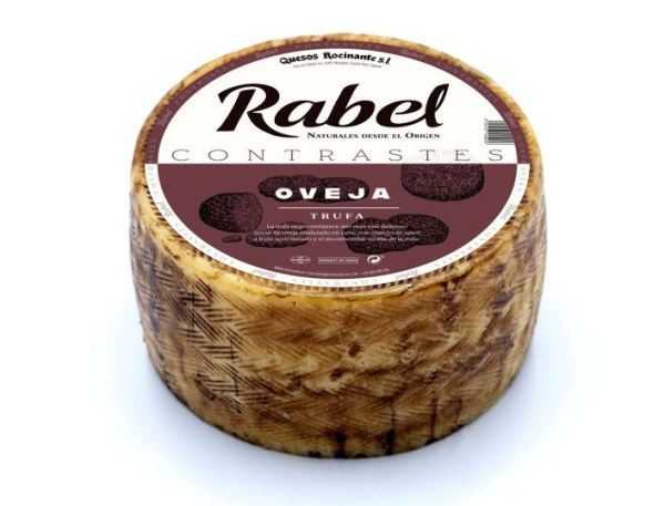 СЫР МАНЧЕГО ОВЕЧИЙ С ЧЁРНЫМ ТРЮФЕЛЕМ "RABEL"