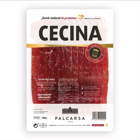 СЕСИНА ВЯЛЕНАЯ ГОВЯДИНА "PALCARSA" 100Г