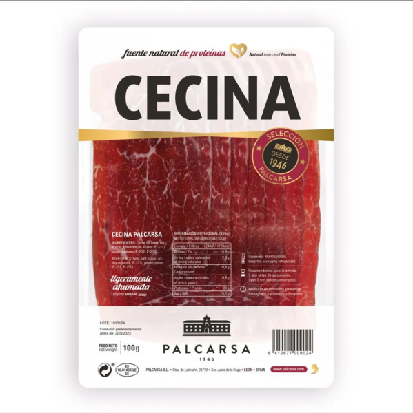 СЕСИНА ВЯЛЕНАЯ ГОВЯДИНА "PALCARSA" 100Г