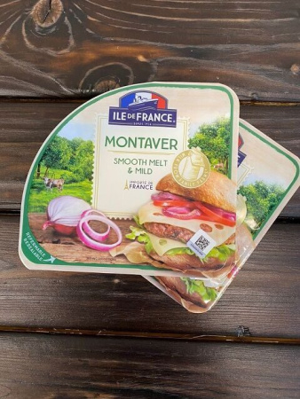 СЫР МОНТАВЬЕР В ЛОМТИКАХ "ILE DE FRANCE" 150 Г